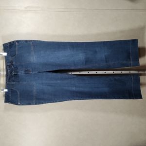 09114 Venezia wide leg blue jeans 14 Tall